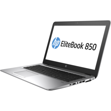 Notebook HP EliteBook 850 G3, 15.6 inch, procesor Intel Core i5-6300U, 2.4 Ghz, 8 GB RAM, 256 GB SSD, Windows 10 Home, video integrat