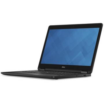 Notebook Dell Latitude E7470, 14.0 inch, procesor Intel Core i5-6300U, 2.4 Ghz, 8 GB DDR4, 512 GB SSD, Windows 7/ 10 Pro, video integrat