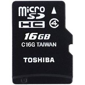 Card memorie Toshiba Stick THN-M102K0160M2, M102, 16GB, microSD, Cls4 + adapter