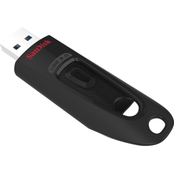 Memorie USB Stick Sandisk flashdrive ULTRA SDCZ48-128G-U46, 128GB, USB 3.0, rata de transfer 100 MB/s