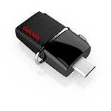 Memorie USB Stick Sandisk Flashdrive Ultra DUAL SDDD2-128G-GAM46 , 128GB, USB 3.0, viteza scriere 130MB/s (for Android)