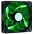 FAN FOR CASE COOLER MASTER  SickleFlow 120x120x25 mm, w. 4 LED green, rifle bearing "R4-L2R-20AG-R2"