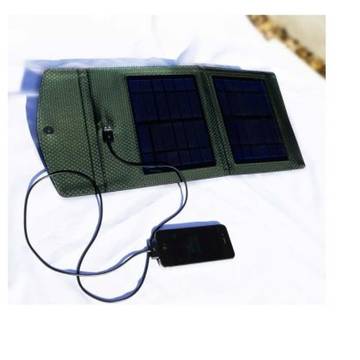 Baterie externa Incarcator solar portabil  Colia.Power Photon S4W CPPS4W , 205 x213 x 17 mm,  verde
