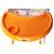 Scaun de masa VANORA Scaun hranire bebe VHC15-ORG, portocaliu