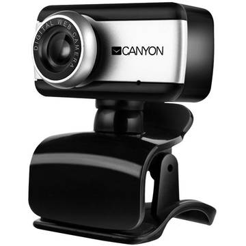 Camera web Canyon CNE-HWC1, microfon, negru