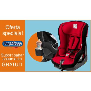 Scaun auto Peg-Perego Viaggio1 Duo-Fix TT + Suport pahar scaun auto GRATUIT