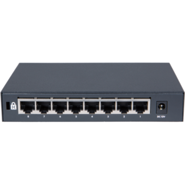 Switch HPE OfficeConnect  1420, 8 porturi 10/100/ 1000 Mbps