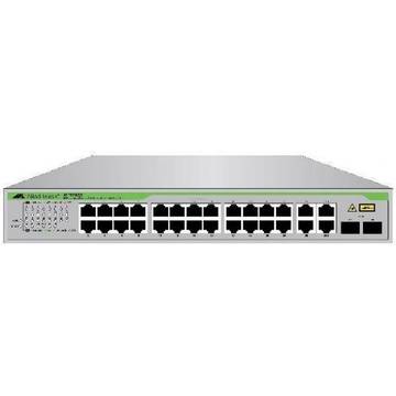 Switch ALLIED TELESIS FS750 ,24 porturi x 10/100 Mbps, 2 x 10/100/1000 Mbps, 2 sloturi SFP