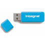 Memorie USB Memorie Integral USB INFD16GBNEONB, Neon, 16GB, USB 2.0, albastru