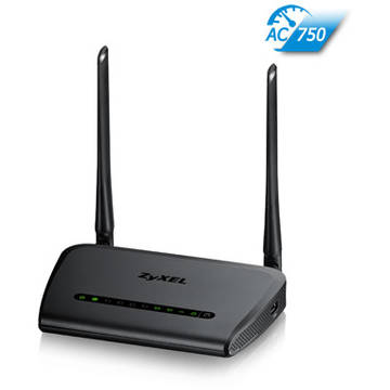 Router wireless Zyxel NBG6515 Simultaneous Dual-band Wireless AC750 Home Router