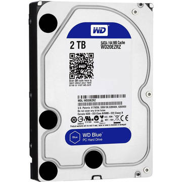 Hard disk Western Digital Blue 3.5'' 2TB SATA3 5400RPM 64MB
