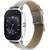 Smartwatch Asus Smartwatch ZenWatch 2 Otel Inoxidabil Argintiu + Curea Piele Crem