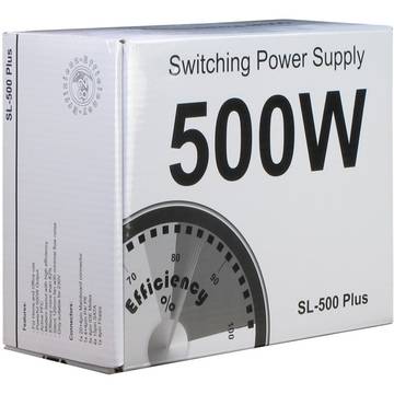 Sursa Inter-Tech SL-500 PLUS ,500W ,PSU, Pasiv, Rail Single