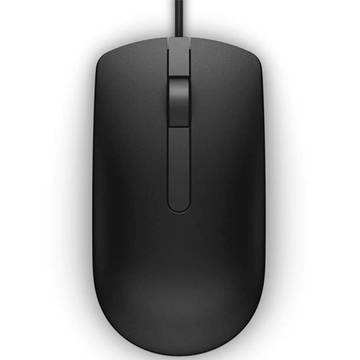 Mouse Dell MS116, USB, optic, 1000 dpi, negru
