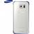 Husa Samsung Husa telefon  Galaxy S6 Edge G925 Protective Cover (Clear)  EF-QG925BBEGWW, albastru-negru