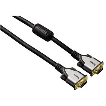 Hama Cablu VGA, 1.8m, negru