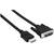 Hama Cablu HDMI - DVI-D , 1.5 m, negru