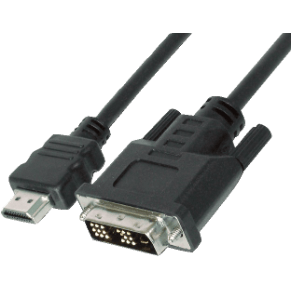 Assmann Cablu DVI-D 18+1/HDMI A M/M, 2 m, negru