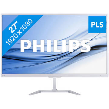 Monitor LED Philips E-Line 276E7QDSW, 16:9, 27 inch Full HD, 5 ms, alb