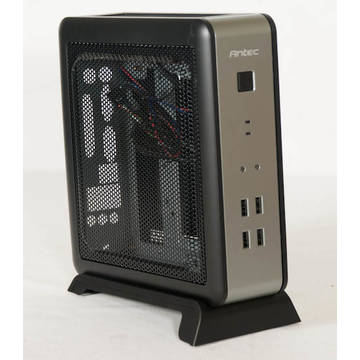 Carcasa Antec ISK 110 VESA, Mini ITX, neagra, sursa 90W