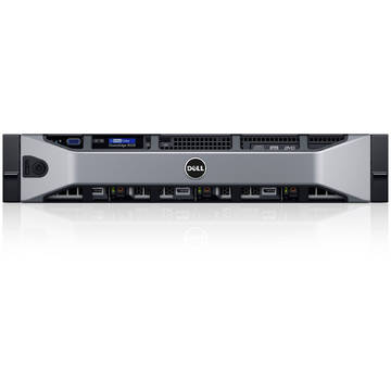 Server Dell PowerEdge R530, Intel Xeon E5-2620 v3, 16 GB RAM, 300 GB HDD, 750W