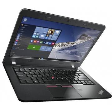 Notebook Lenovo E460 14'' HD BK i5-6200U 4GB 500GB AMD 2GB No ODD 6 Celule, DOS