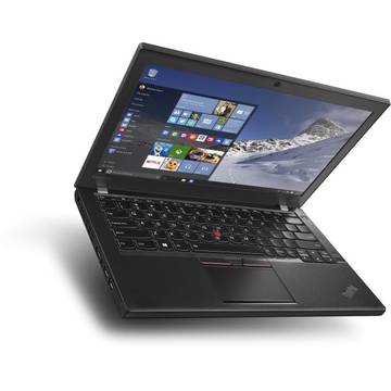Notebook Lenovo ThinkPad X260,12.5 inch, procesor Intel Core i7-6500U, 2.5 Ghz, 8 GB RAM, 256 GB SSD, Windows 7 Pro, video integrat
