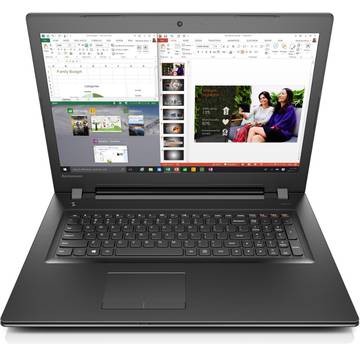 Notebook Lenovo B71-80 17.3'' HD+ Grey i7-6500U 8GB 1TB AMD 2GB DVD-RW 4 Celule, DOS