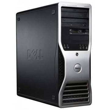 Desktop Refurbished Dell Precision T3500 Xeon W3530  2.8GHz up to 3.06GHz 8GB DDR3 250GB HDD Sata DVD Nvidia Quadro 600 Tower Soft Preinstalat Windows 7 Professional