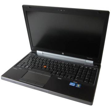 Laptop Refurbished HP Elitebook 8560w i7-2820QM 2.3GHz 16GB DDR3 240GB SSD DVD-RW Nvidia Quadro 2000M 2GB Dedicat 15.6 inch FHD Soft Preinstalat Windows 7 Professional