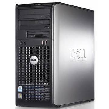 Desktop Refurbished Dell OptiPlex 360 Core 2 Duo E8500 3.16GHz 4GB DDR2 250GB HDD Sata RW Tower Soft Preinstalat Windows 7 Home