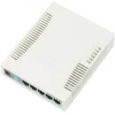 Switch MIKROTIK RB260GS, 5x Gigabit Ethernet, slot SFP, management, alimentare PoE