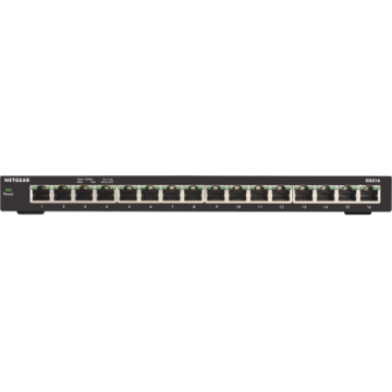 Switch Netgear Soho GS316, 16 porturi x 10/100/1000 Mbps, fara management