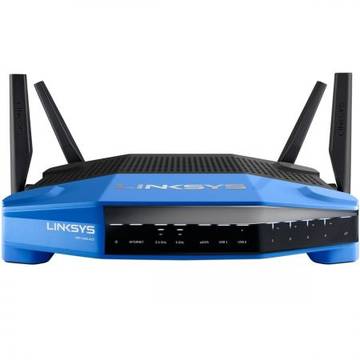 Router wireless LINKSYS WRT1900ACS, Dual Band, 1.6 GHz CPU, 4 x 10/100/1000 Mbps, USB 3.0