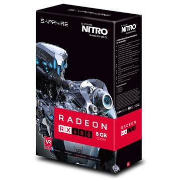 Placa video Sapphire RX 480 8GB Nitro+ OC
