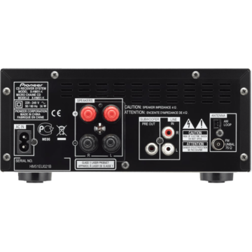 Pioneer Mini music system X-HM51-K, 100 W, negru