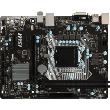 Placa de baza Intel 1151 MSI H110M Pro-D