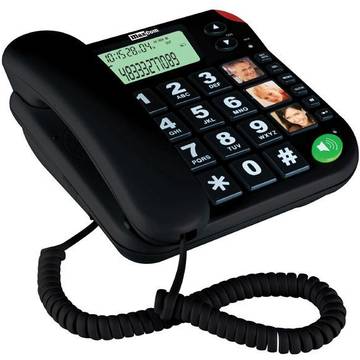 Telefon Telefon fix MaxCom KXT480 ,Negru