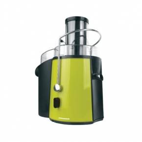 Storcator de fructe Heinner Charm XF-1000GR, 1000W, 2 viteze, recipient suc: 1L, recipient pulpa 2L, tub larg de alimentare: 75mm, verde