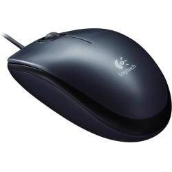 Mouse 910-001793, USB Logitech, M90 OPT, negru