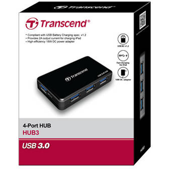 Transcend USB3.0 4-PORT HUB