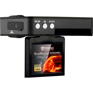 Camera video auto Prestigio RoadRunner 506 GPS, 2 inch, 2 MP CMOS, Full HD
