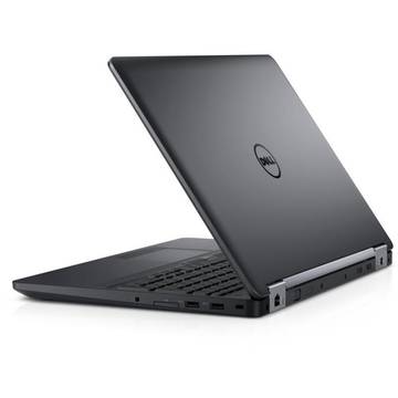 Notebook Dell 15.6'' Latitude E5570 (seria 5000), FHD, Procesor Intel® Core™ i5-6300U (3M Cache, up to 3.00 GHz), 8GB DDR4, 256GB SSD, GMA HD 520, FingerPrint Reader, Linux, Backlit, 4-cell, Black  210-AENT 272717684