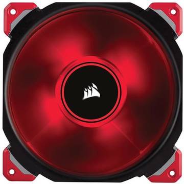Ventilator CO-9050047-WW, Corsair Air Series ML140 PRO Magnetic Levitation Fan, LED red, 140mm