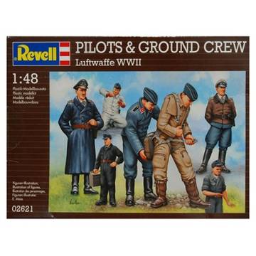 Revell Pilots & Ground  Crew Luftwaffe WWII