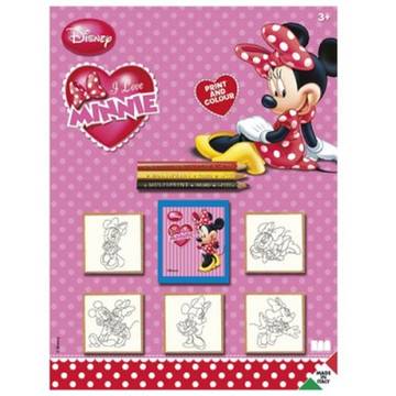 Disney I Love Minnie Stamp