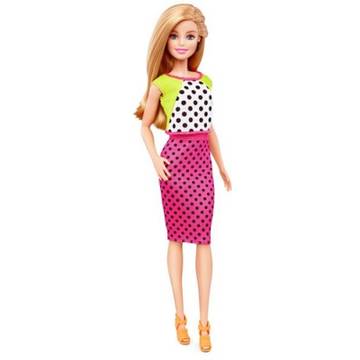 MATTEL Barbie BRB Fashionistas Dolled Up Dots Doll