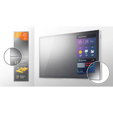 Samsung ,Dis Public ,55'', ML55E, Mirror, HDMI, USB 2.0, negru