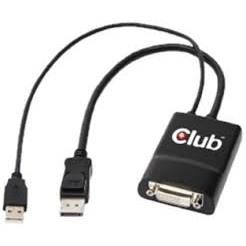 Club 3D Cablu CAC-1051, DP to DVI-D DL, adaptor activ