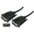 Wentronic Cablu 58825,  DVI-D 24+1 Dual Link M/M, 10m, negru